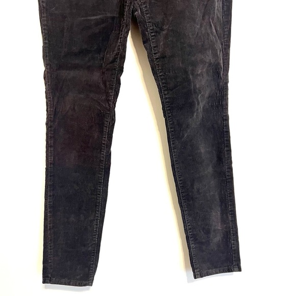 2/$30 Loft - Dark Gray Curvy Skinny Mid Rise Corduroy Pants - Picture 4 of 11
